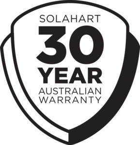 Solahart 30 year Australian warranty on Silhouette Solar Panels