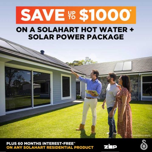 Solar Power Hot Water Combo Offer m