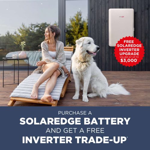 SolarEdge inverter trade-up offer mobile banner